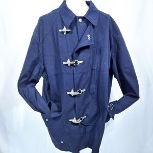Polo By Ralph Lauren Navy Blue Fireman Jacket